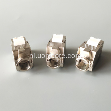 Zonc Alloy Casting Behuizing STP Cat6A Keystone jack